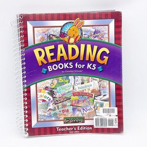 BJU Reading Books for K5 Teacher's Edition (3rd edition, 2003)
